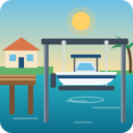 koska electric dock boat lift