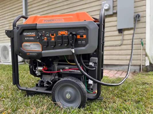 Backup Generator Installations generac 18kw efi generator