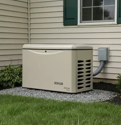 Backup Generator Installations kohler 24kw standby generator installed
