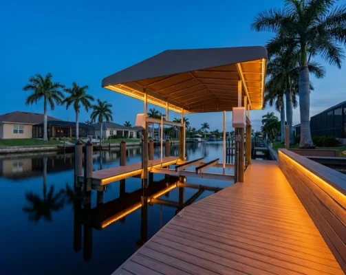 koska electric dock lighting example 1